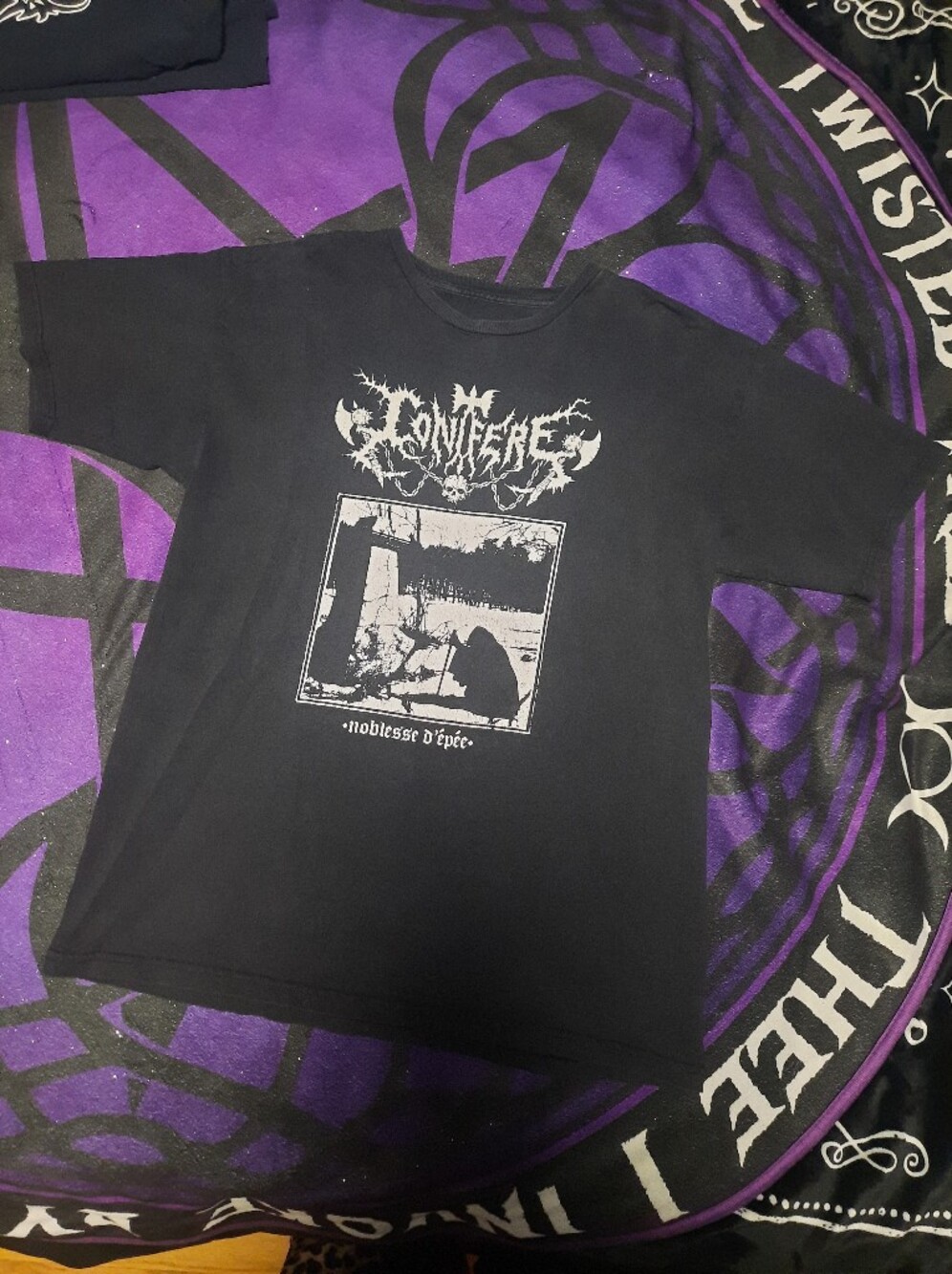 Conifère Black Metal Band Shirt